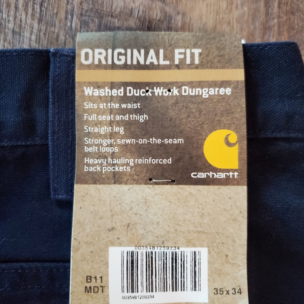Carhartt work jeans. 35x34 new with tags.